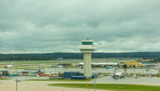 The airport has been hit hard by the coronavirus pandemic, with flights dropping by 80% since March 2020
